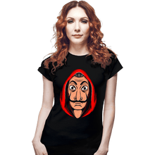 Load image into Gallery viewer, Shirts Fitted Shirts, Woman / Small / Black Mask