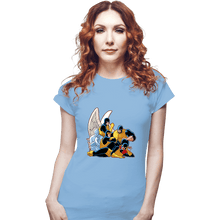 Load image into Gallery viewer, Daily_Deal_Shirts Fitted Shirts, Woman / Small / Powder Blue Mutant Original Five