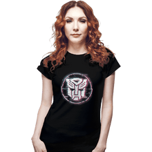 Load image into Gallery viewer, Shirts Fitted Shirts, Woman / Small / Black Autobots Glitch