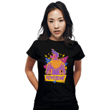 Load image into Gallery viewer, Secret_Shirts Fitted Shirts, Woman / Small / Black Powerline!