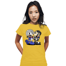 Load image into Gallery viewer, Secret_Shirts Fitted Shirts, Woman / Small / White Peacehead