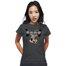 Load image into Gallery viewer, Secret_Shirts Fitted Shirts, Woman / Small / Charcoal Seals Of Approval
