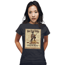 Load image into Gallery viewer, Daily_Deal_Shirts Fitted Shirts, Woman / Small / Dark Heather One Eyed Willy Rum