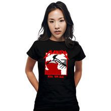 Load image into Gallery viewer, Shirts Fitted Shirts, Woman / Small / Black Mandy Em All