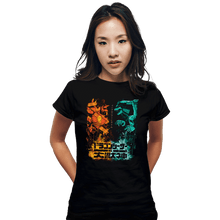 Load image into Gallery viewer, Daily_Deal_Shirts Fitted Shirts, Woman / Small / Black Dragon VS Beast