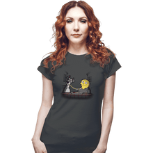 Load image into Gallery viewer, Shirts Fitted Shirts, Woman / Small / Charcoal Snotghetti