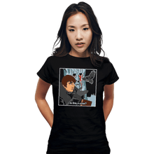 Load image into Gallery viewer, Shirts Fitted Shirts, Woman / Small / Black Is This A Crow