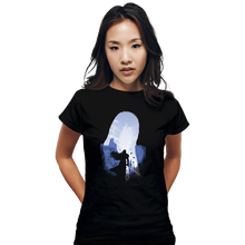 Load image into Gallery viewer, Shirts Fitted Shirts, Woman / Small / Black The One Winged Angel