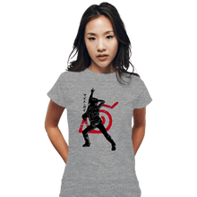 Load image into Gallery viewer, Shirts Fitted Shirts, Woman / Small / Sports Grey Crimson Might Guy