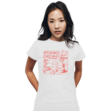 Load image into Gallery viewer, Shirts Fitted Shirts, Woman / Small / White Jewish Christmas