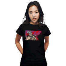 Load image into Gallery viewer, Daily_Deal_Shirts Fitted Shirts, Woman / Small / Black You Weak Pathetic Fool