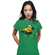 Load image into Gallery viewer, Shirts Fitted Shirts, Woman / Small / Irish Green MC Hammer Brother