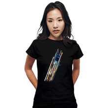 Load image into Gallery viewer, Daily_Deal_Shirts Fitted Shirts, Woman / Small / Black The Chameleon Device