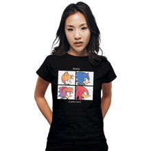 Load image into Gallery viewer, Shirts Fitted Shirts, Woman / Small / Black Ringz