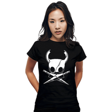 Load image into Gallery viewer, Shirts Fitted Shirts, Woman / Small / Black The Hollow Knight