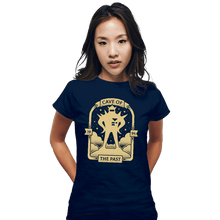 Load image into Gallery viewer, Shirts Fitted Shirts, Woman / Small / Navy Cave Of The Past