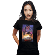 Load image into Gallery viewer, Secret_Shirts Fitted Shirts, Woman / Small / Black Karate And Friendship