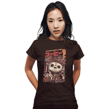 Load image into Gallery viewer, Shirts Fitted Shirts, Woman / Small / Black Black Coffee Attack