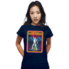 Load image into Gallery viewer, Shirts Fitted Shirts, Woman / Small / Navy Fever Awakes