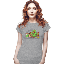 Load image into Gallery viewer, Shirts Fitted Shirts, Woman / Small / Sports Grey Enslimed