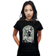 Load image into Gallery viewer, Shirts Fitted Shirts, Woman / Small / Black Family Nightmare