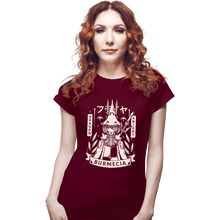 Load image into Gallery viewer, Secret_Shirts Fitted Shirts, Woman / Small / Maroon Freya Dragon Knight