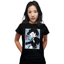 Load image into Gallery viewer, Shirts Fitted Shirts, Woman / Small / Black Aeon Flux