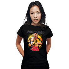 Load image into Gallery viewer, Daily_Deal_Shirts Fitted Shirts, Woman / Small / Black Game Of Death