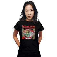 Load image into Gallery viewer, Secret_Shirts Fitted Shirts, Woman / Small / Black Poke Bowl Secret Sale