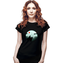 Load image into Gallery viewer, Shirts Fitted Shirts, Woman / Small / Black Stay Off The Road