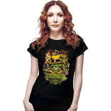 Load image into Gallery viewer, Daily_Deal_Shirts Fitted Shirts, Woman / Small / Black Smokin'