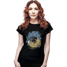 Load image into Gallery viewer, Shirts Fitted Shirts, Woman / Small / Black King Of The Monsters
