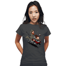 Load image into Gallery viewer, Daily_Deal_Shirts Fitted Shirts, Woman / Small / Charcoal Ben And The Princess