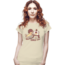Load image into Gallery viewer, Secret_Shirts Fitted Shirts, Woman / Small / White Birb-Ross