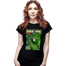 Load image into Gallery viewer, Shirts Fitted Shirts, Woman / Small / Black Scar Cereal