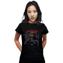 Load image into Gallery viewer, Daily_Deal_Shirts Fitted Shirts, Woman / Small / Black Demon King
