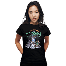 Load image into Gallery viewer, Shirts Fitted Shirts, Woman / Small / Black Multiverse Of Cuteness