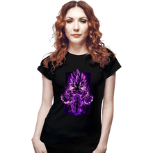 Load image into Gallery viewer, Shirts Fitted Shirts, Woman / Small / Black Ultra Ego