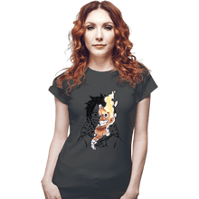 Load image into Gallery viewer, Secret_Shirts Fitted Shirts, Woman / Small / Charcoal God Of Sun