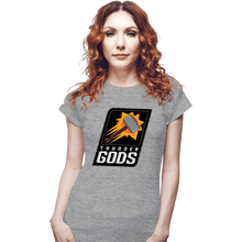 Load image into Gallery viewer, Shirts Fitted Shirts, Woman / Small / Sports Grey Thunder Gods
