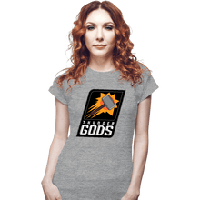 Load image into Gallery viewer, Shirts Fitted Shirts, Woman / Small / Sports Grey Thunder Gods