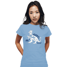 Load image into Gallery viewer, Daily_Deal_Shirts Fitted Shirts, Woman / Small / Powder Blue Icy Emergency