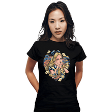 Load image into Gallery viewer, Shirts Fitted Shirts, Woman / Small / Black Curious Heart