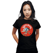 Load image into Gallery viewer, Shirts Fitted Shirts, Woman / Small / Black Naoto Nandaba