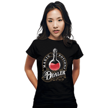 Load image into Gallery viewer, Secret_Shirts Fitted Shirts, Woman / Small / Black Magic Potion Dealer