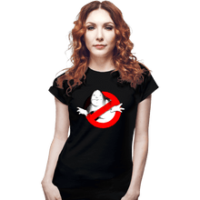 Load image into Gallery viewer, Secret_Shirts Fitted Shirts, Woman / Small / Black No Scares