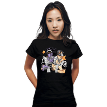 Load image into Gallery viewer, Daily_Deal_Shirts Fitted Shirts, Woman / Small / Black Maid Stand