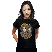 Load image into Gallery viewer, Shirts Fitted Shirts, Woman / Small / Black Emblem Of The Thief