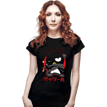 Load image into Gallery viewer, Daily_Deal_Shirts Fitted Shirts, Woman / Small / Black Guts-Maru