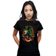 Load image into Gallery viewer, Shirts Fitted Shirts, Woman / Small / Black Cell Crest